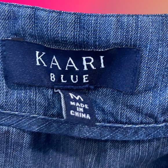 KAARI BLUE Women’s Denim Dress Size Medium - Picture 4 of 8